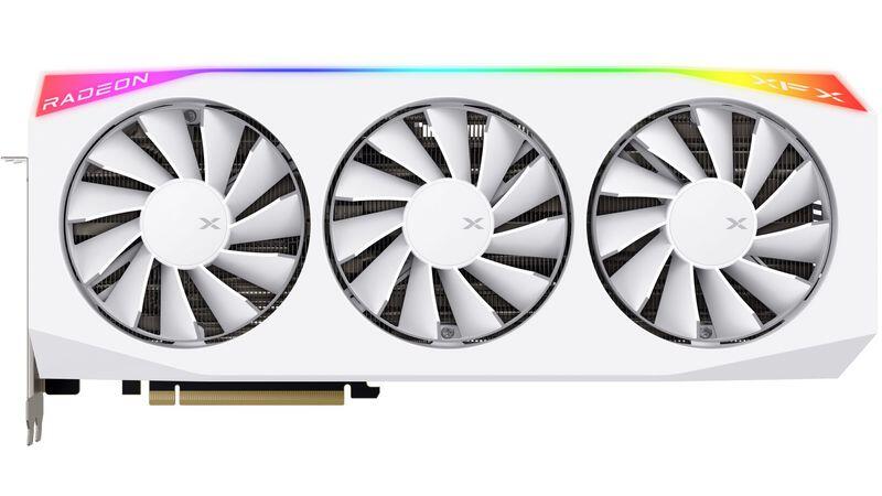 XFX Grafikkarte AMD Radeon RX 9070XT MERCURY Magnetic Air RGB Gaming 16GB GDDR6 OC White RX-97TMARGW9