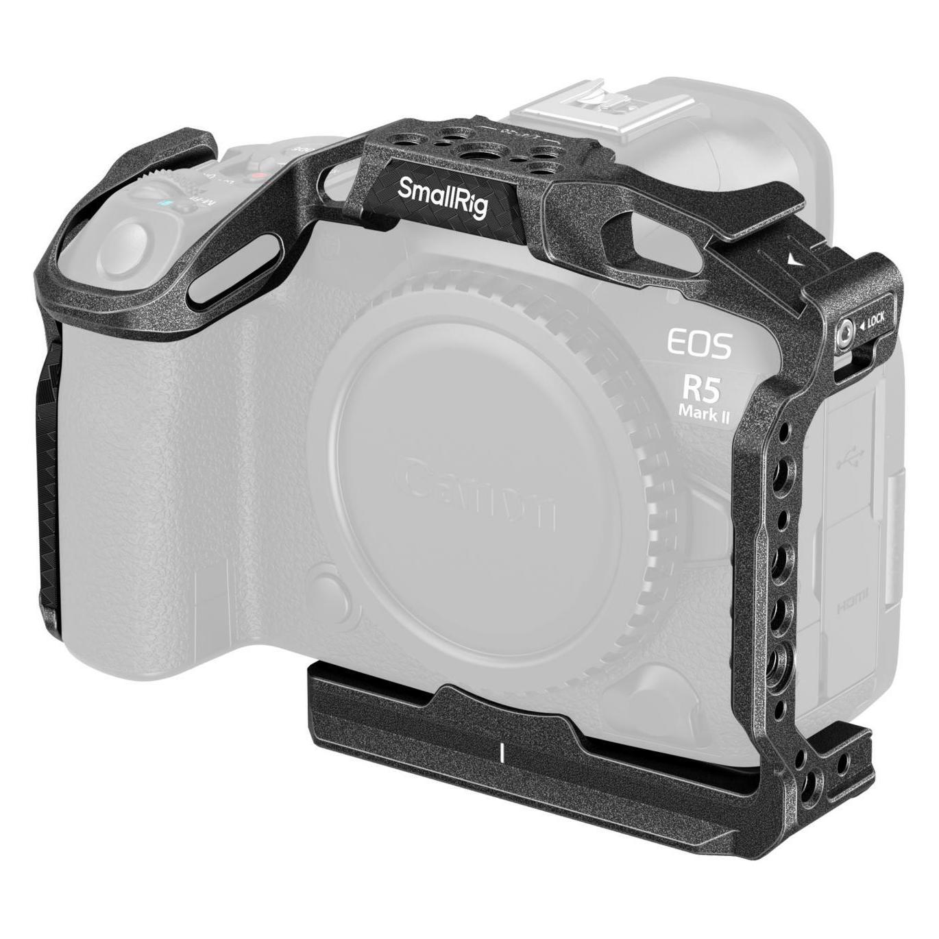 SmallRig 4975B Black Mamba Cage for Canon EOS R5 Mark II (Cage) (4975B)