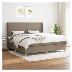 vidaXL, Boxspringbett, Wameno (Flach mit Nägeln) (200 x 200 cm)