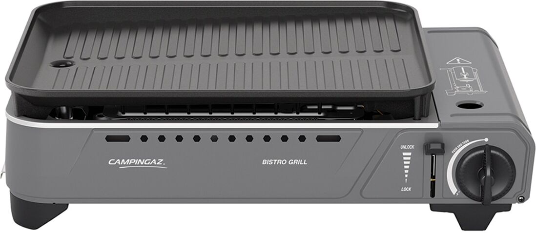 Campingaz Parrilla Gas Bistro 1,9KW. Negro