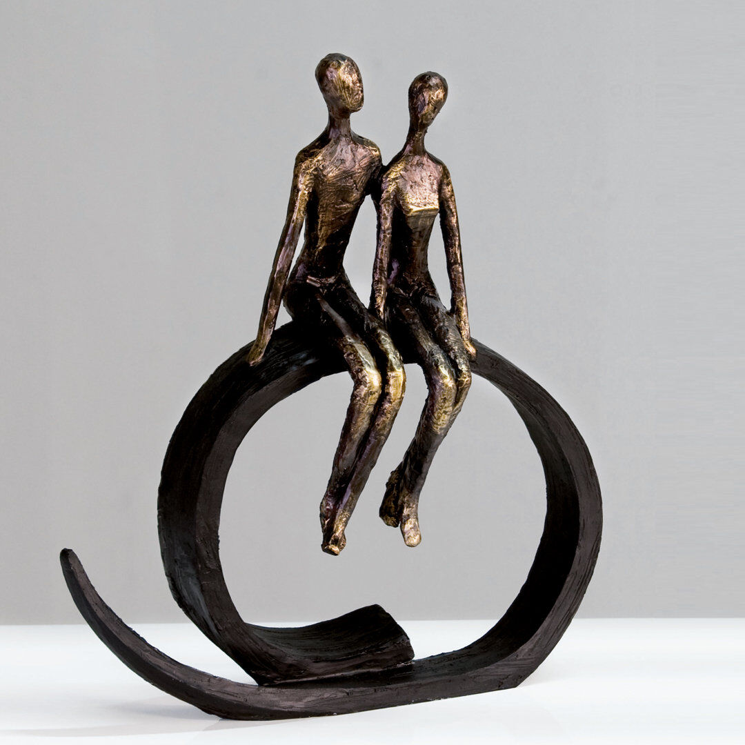 ClassicLiving Malvina People Figurines & Sculptures Black/Bronze 35cm H X 30cm W X 8cm D