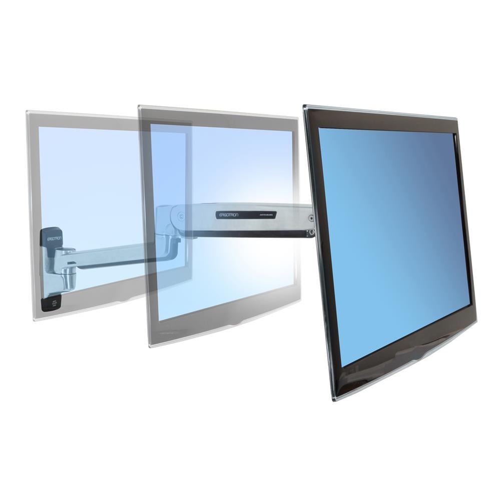 Ergotron LX HD Sitz-Steh-Wandmontage-LCD-Arm 45-383-026