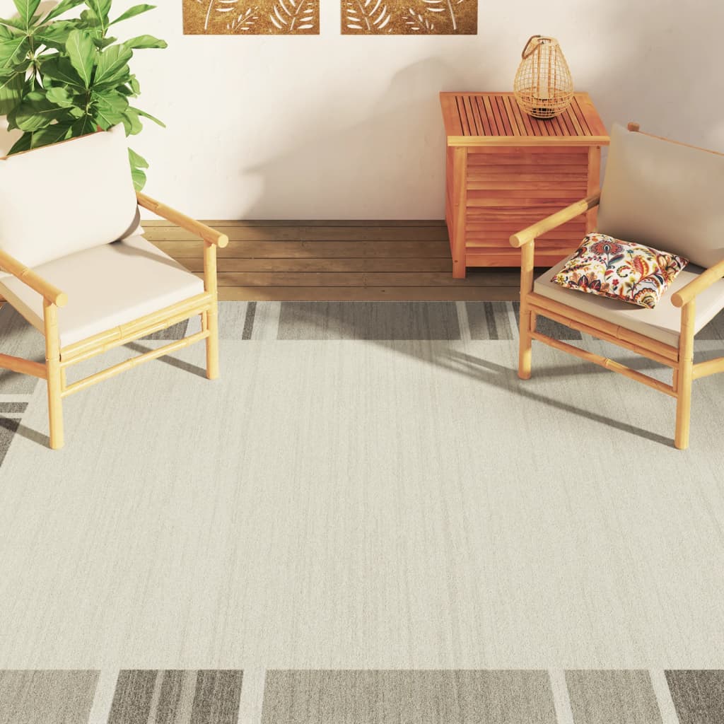 vidaXL Tapis intérieur extérieur à poils courts 190x300cm