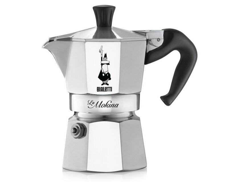 Bialetti La Mokina - Espressokocher - silber - Aluminium - für 1 Tasse 2380