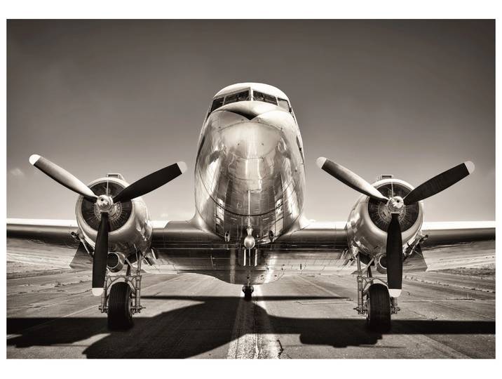 Canvas Flugzeug 2 image LAND