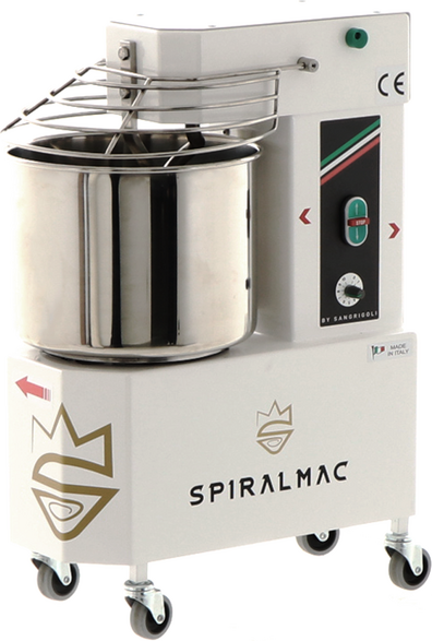Pétrin à spirale SPIRALMAC SV8 ROYAL HH - Capacité de pâte  8 Kg - 10 vitesses