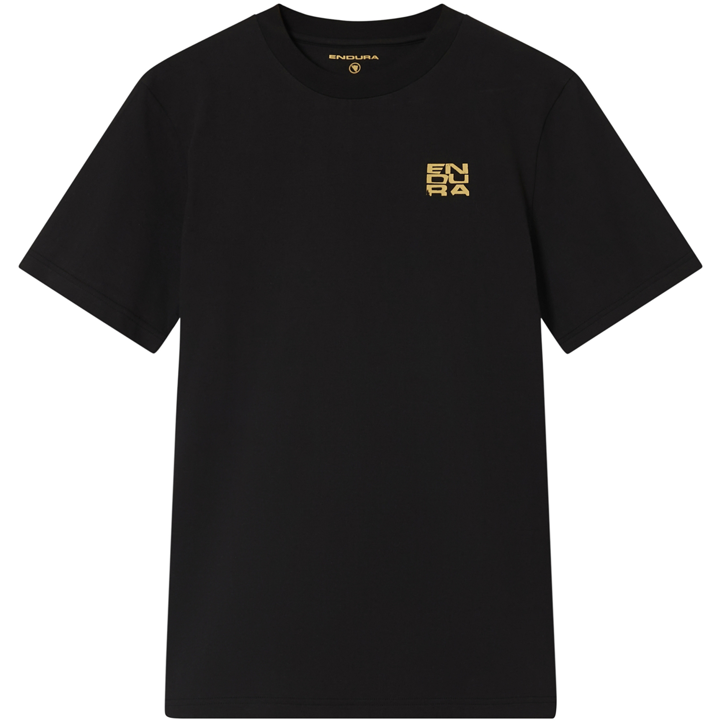 Endura Stack Logo Herren T-Shirts schwarz Größe M Lifestyle Hautfreundlich