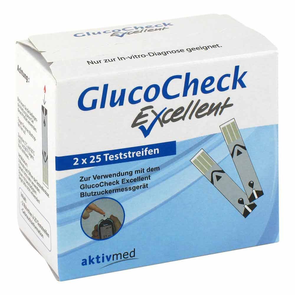 Aktivmed GmbH Gluco Check Excellent Teststreifen 09121082