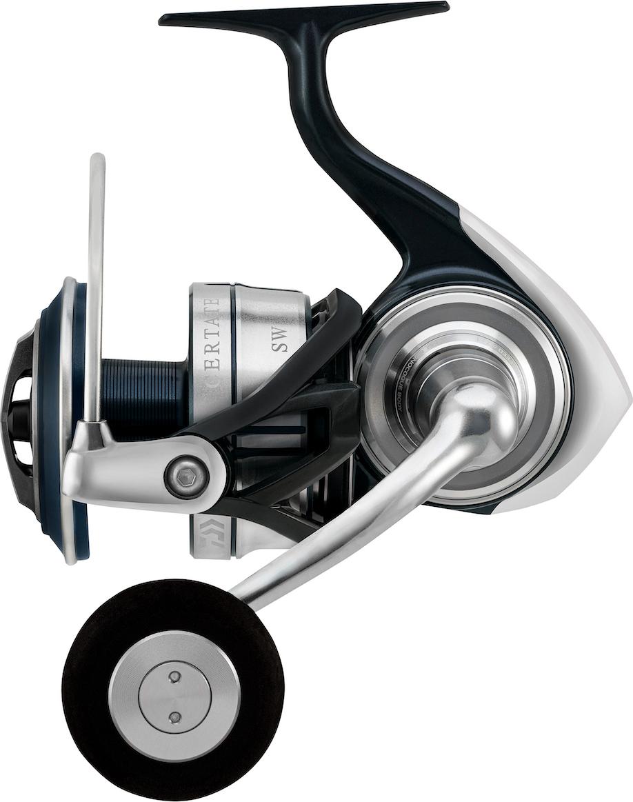 DAIWA 21 Certate SW, 8000-P, Beidhändig, Meeres Spinning Angelrolle, Frontbremse, 10315-081