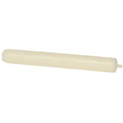Leuchterkerze 18 cm Wachs Beige Champagner