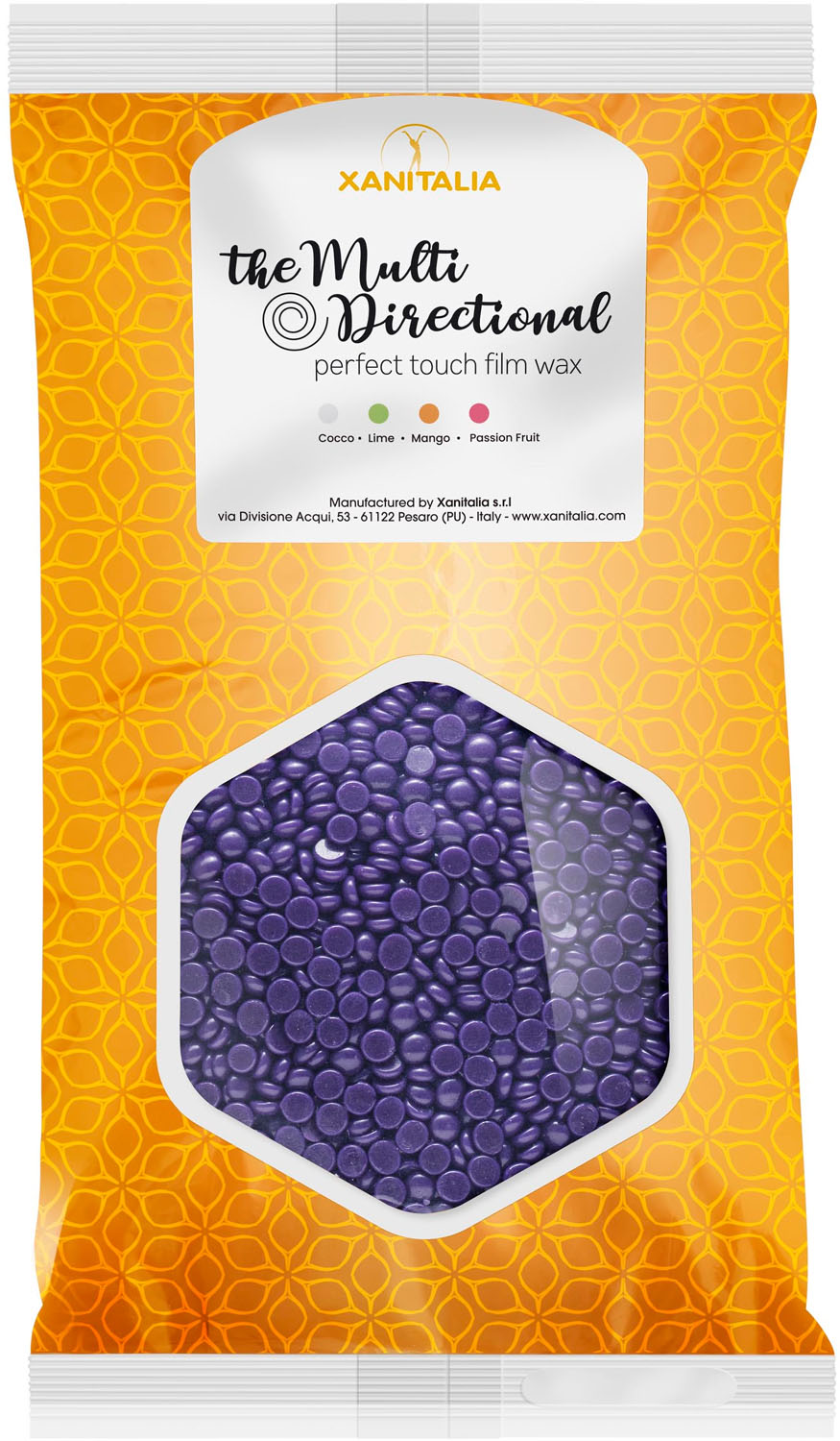 XanitaliaPro The Multi Directional Perfect Touch Film Wax Intense Violet 1000 g XP-930.690