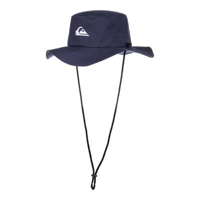 Strohhut QUIKSILVER "Bushmaster", Herren, Gr. L, blau (insignia blau), Baumwolle, Hüte Strohhut