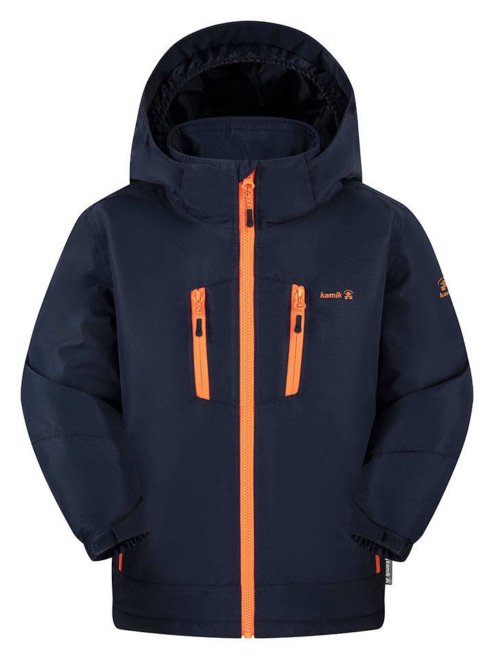 Kamik Winterjacke "Hux" in Dunkelblau - 116