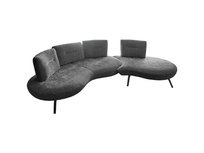 Moderano Bigsofa, Anthrazit, Metall, 4-Sitzer, 456x93x138 cm, Typenauswahl, Fußauswahl, Sitzqualitäten, Stoff-/Lederauswahl, Wohnzimmer, Sofas & Couches, Sofas, Bigsofas
