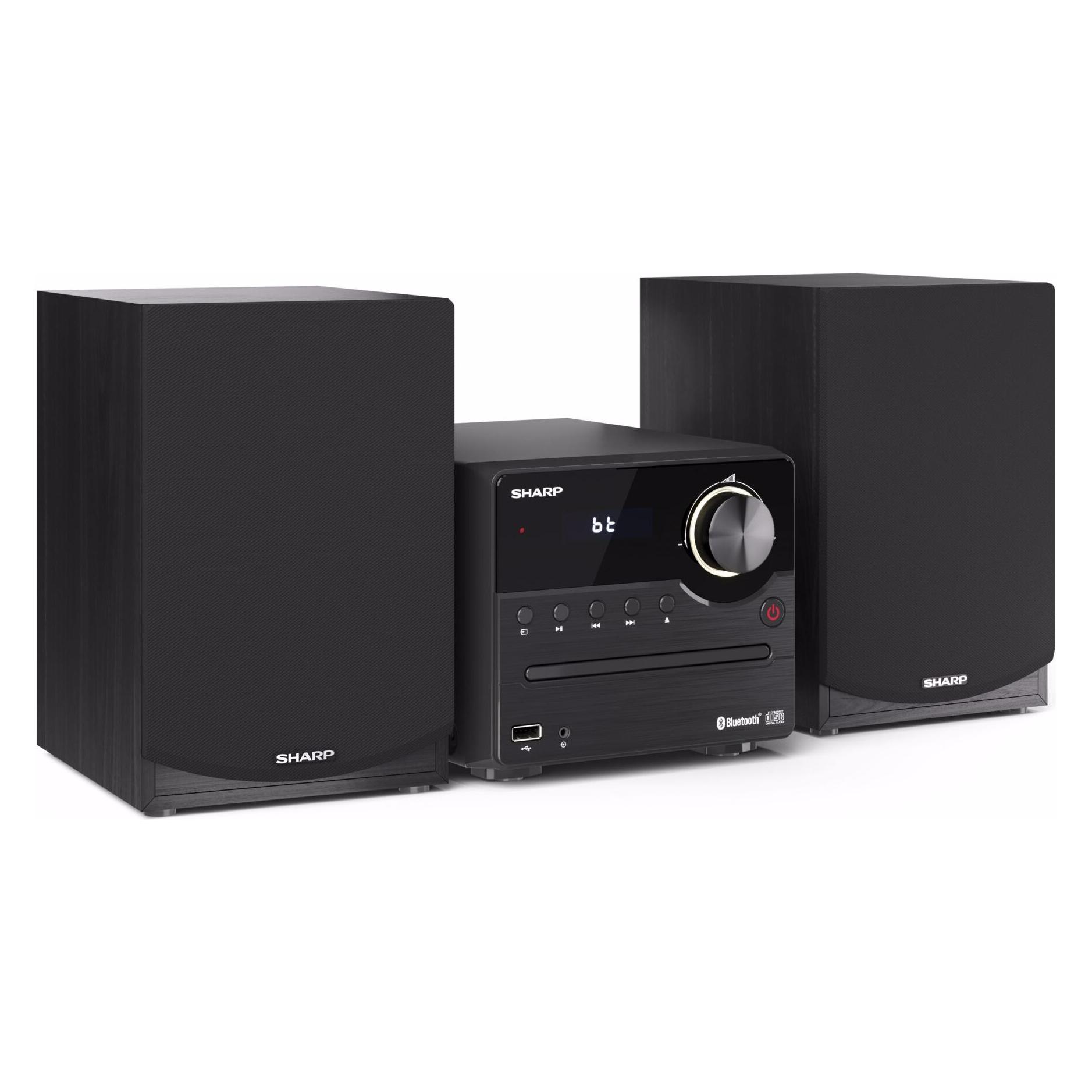 Sharp XL-B512 (Bluetooth, CD Player, 2x 22 W) (XL-B512BK)