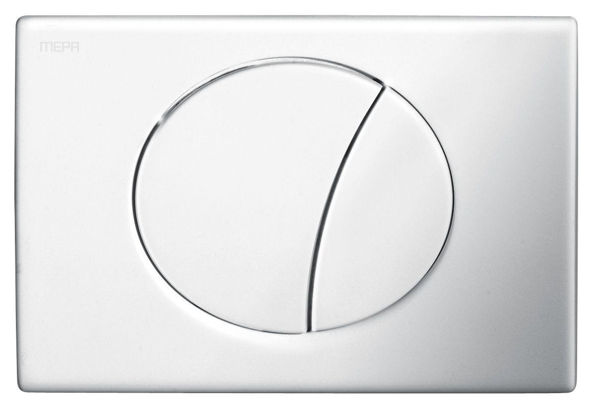 Mepa Sun für A31/B31 Betätigungsplatte 2-Mengen, matt chrom, 421668 421668