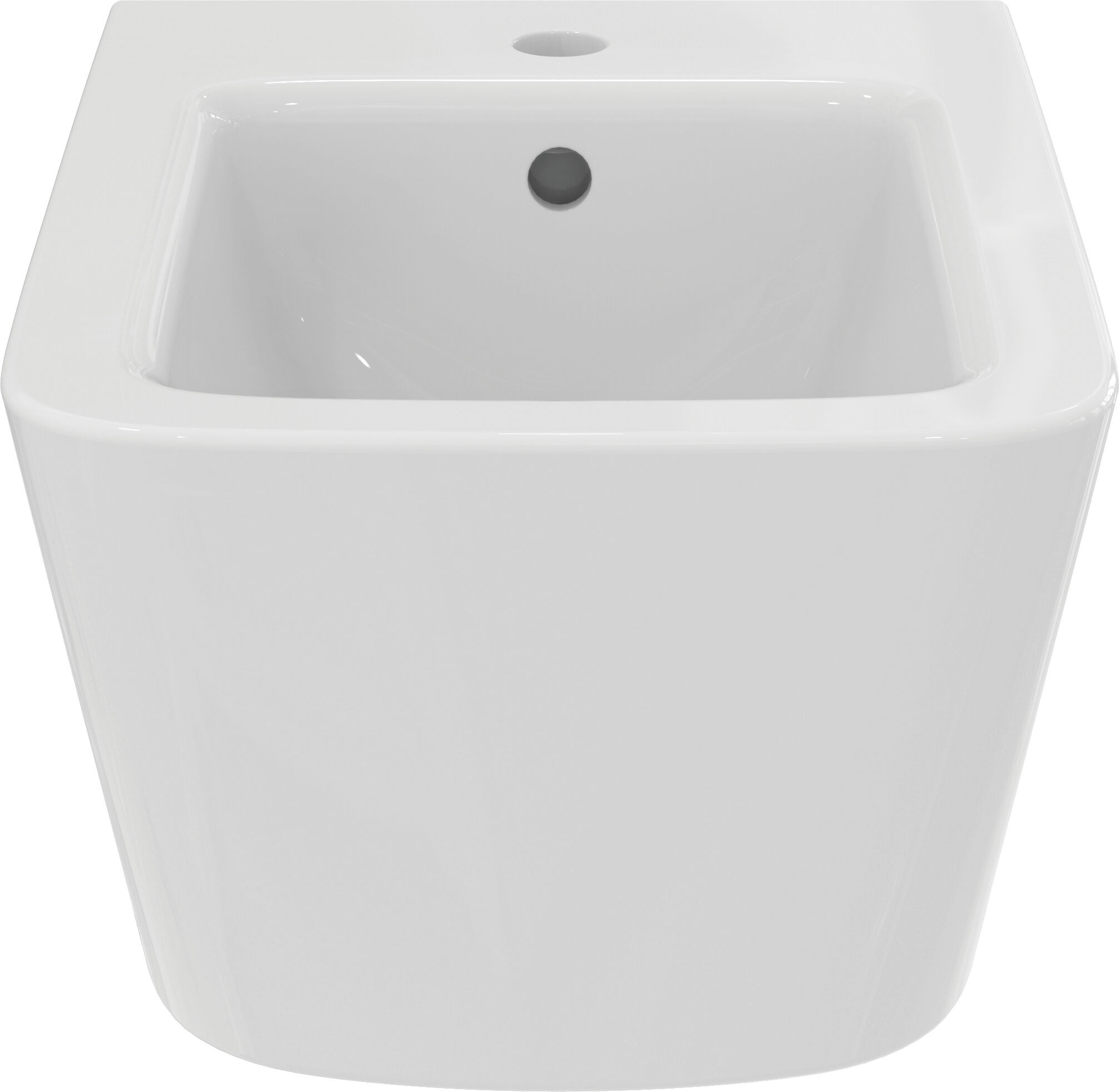 Ideal Standard wall Bidet T3687MA 36x54x25cm, trou pour robinetterie, avec trop-plein, blanc Ideal Plus
