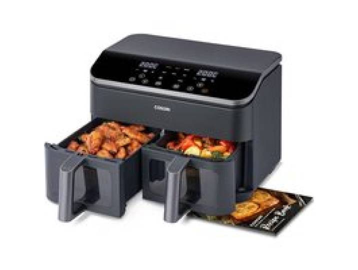 Friteuse à air - COSORI - Modèle Dual Zone - 8.5L - 55% dénergie en moins - 10-en-1