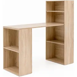 FineBuy, Schreibtisch, Meris (120 x 53 x 120 cm)