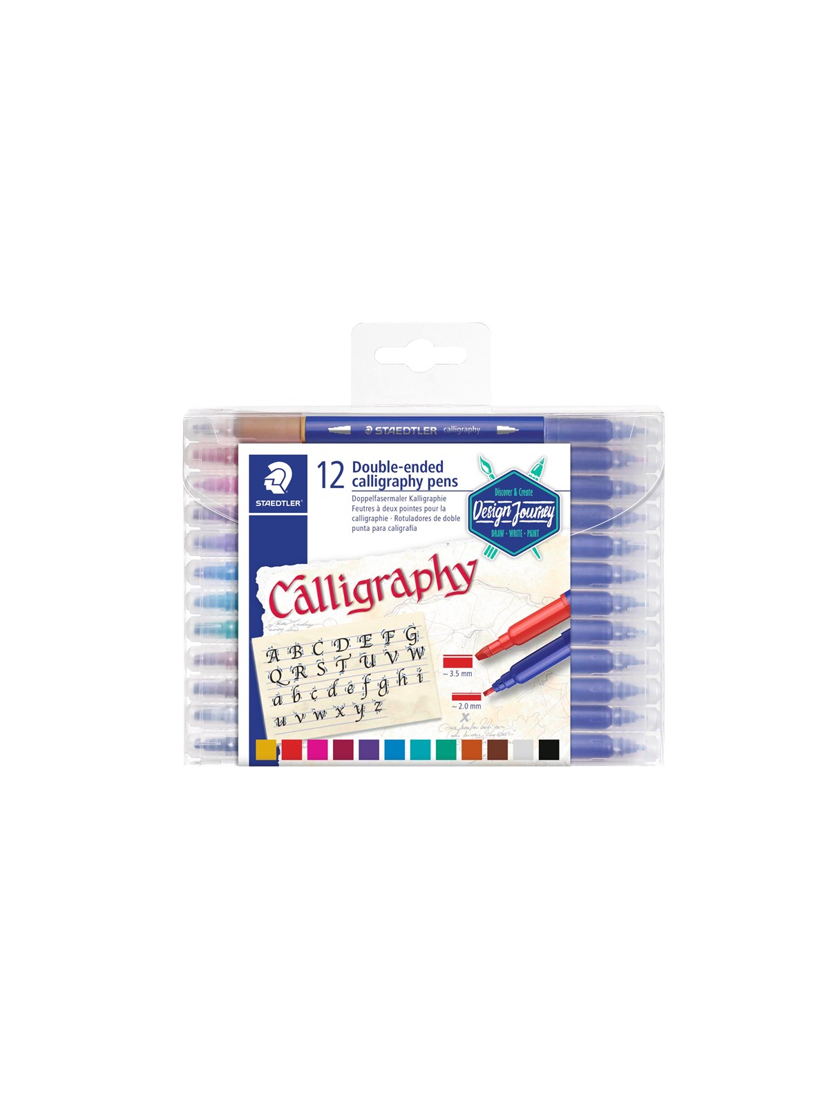 Staedtler Double-ended calligr. pens 12pcs