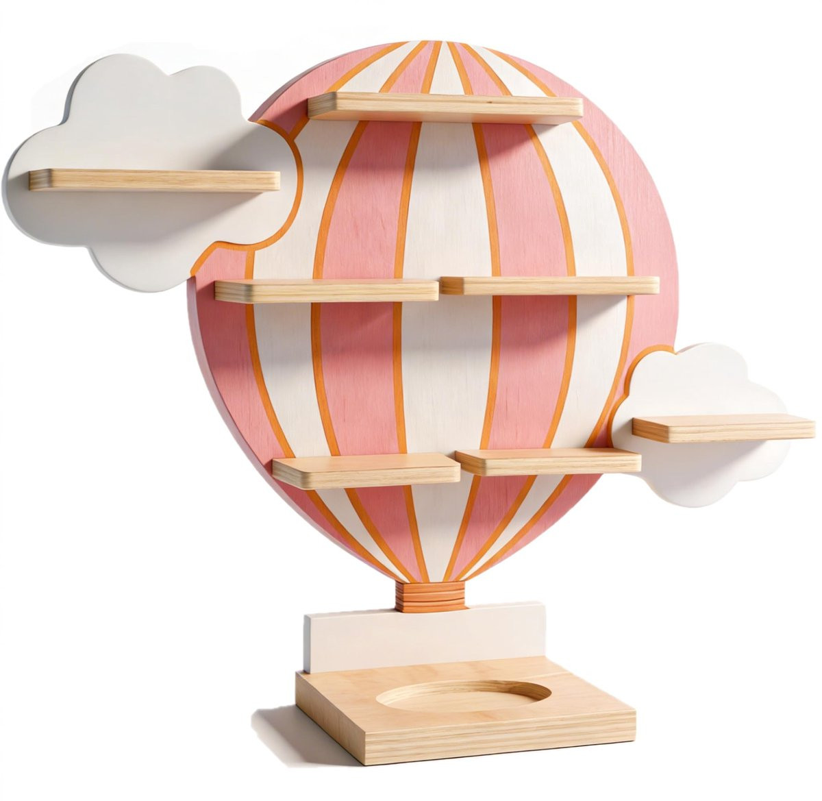 Wandplank voor Toniebox met Droomballon Ontwerp voor Kinderkamers