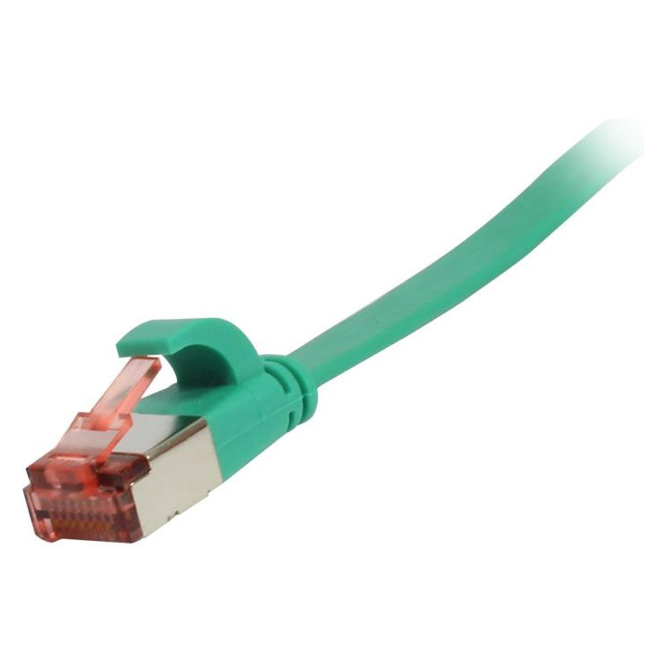 Synergy 21 Patchkabel RJ45, CAT6 250Mhz, 0.5m grün, FTP(U/FTP), TPE(Superflex), Flach (CAT6, 0.50 m) (S217552)
