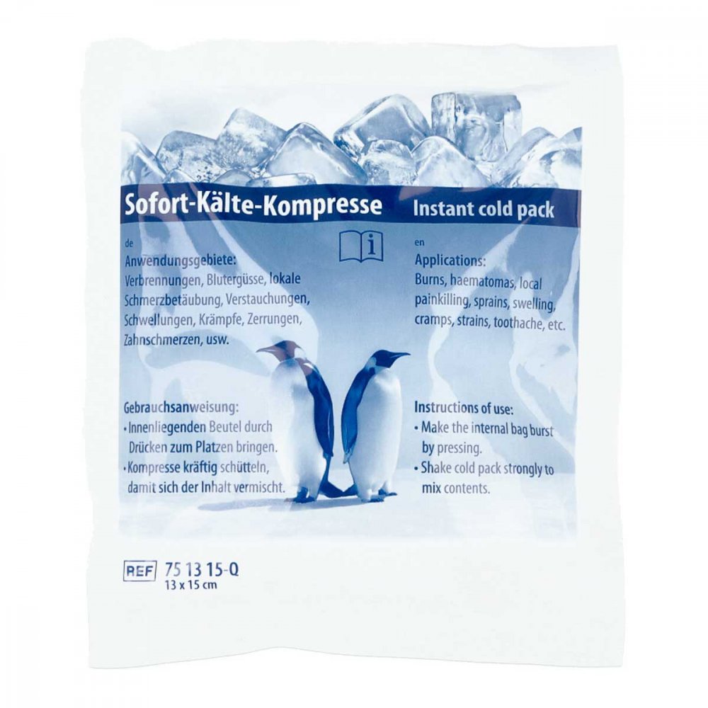 Medline International Germany GmbH Sofort-kälte Kompresse Quick 13x15 cm 03277274