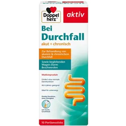 DOPPELHERZ Bei Durchfall flüssig Sticks 10 St