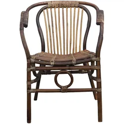 SIT Rattan Vintage Stuhl - rustikal 5320-04 Rattan ungeschält