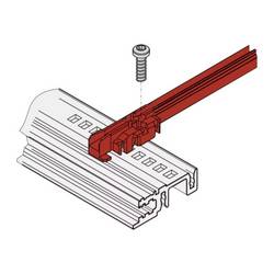 nVent SCHROFF 64568082 19 Zoll Netzwerkschrank-Schienen Rot