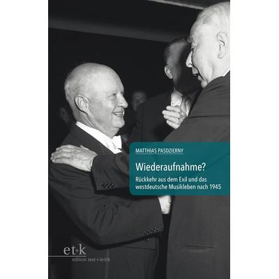 Wiederaufnahme? -