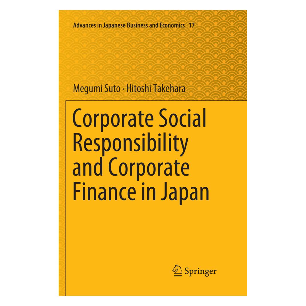 Springer Corporate Social Responsibility and Corporate Finance in Japan (Englisch, Softcover, Hitoshi Takehara, Megumi Suto) (56073991)