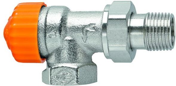 Heimeier Eclipse Thermostat-Ventilunterteil 9113-02.000 Rp 1/2xR 1/2, Eck, mit automatischer Durchflussregelung
