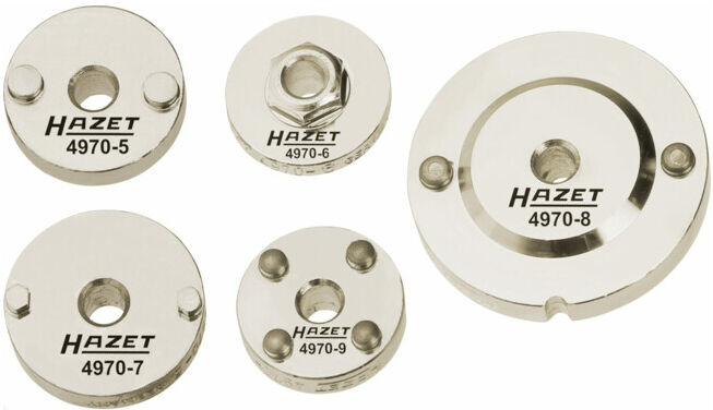 Jeu de plaques de pression HAZET 4970/5 : 5 (4970/5)