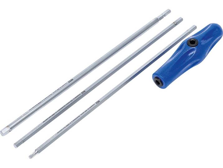 BGS Special-schroevendraaierset T-profiel (voor Torx) Inbus 4-delig - 7840