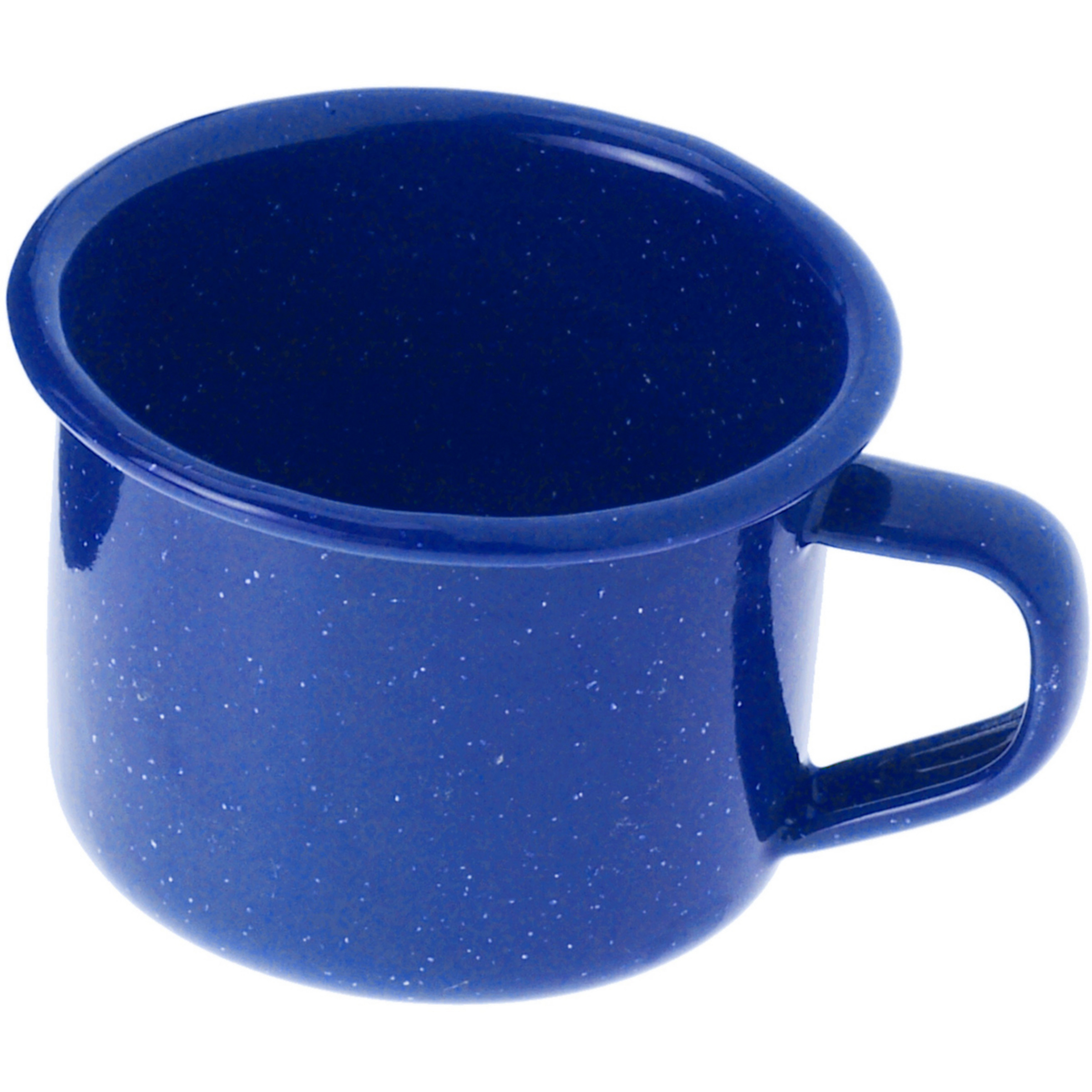 GSI Emaille Becher Campinggeschirr blau Größe 0.35L