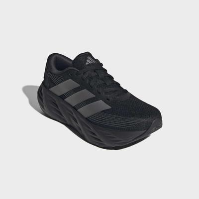 Laufschuh ADIDAS PERFORMANCE "GALAXY 8", Damen, Gr. 39, core schwarz, iron metallic, carbon, Synthetik, Textil, Schuhe Laufschuh, für mehr Dämpfung
