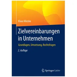 Zielvereinbarungen in Unternehmen, Fachbücher von Klaus Watzka