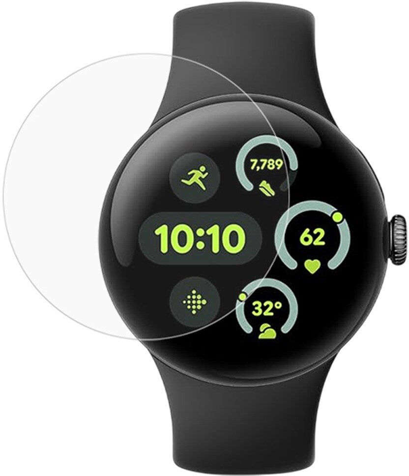 INCOVER Google Pixel Watch 4 (41mm) / 3 (41mm) Skærmbeskyttelsesfilm - Gennemsigtig