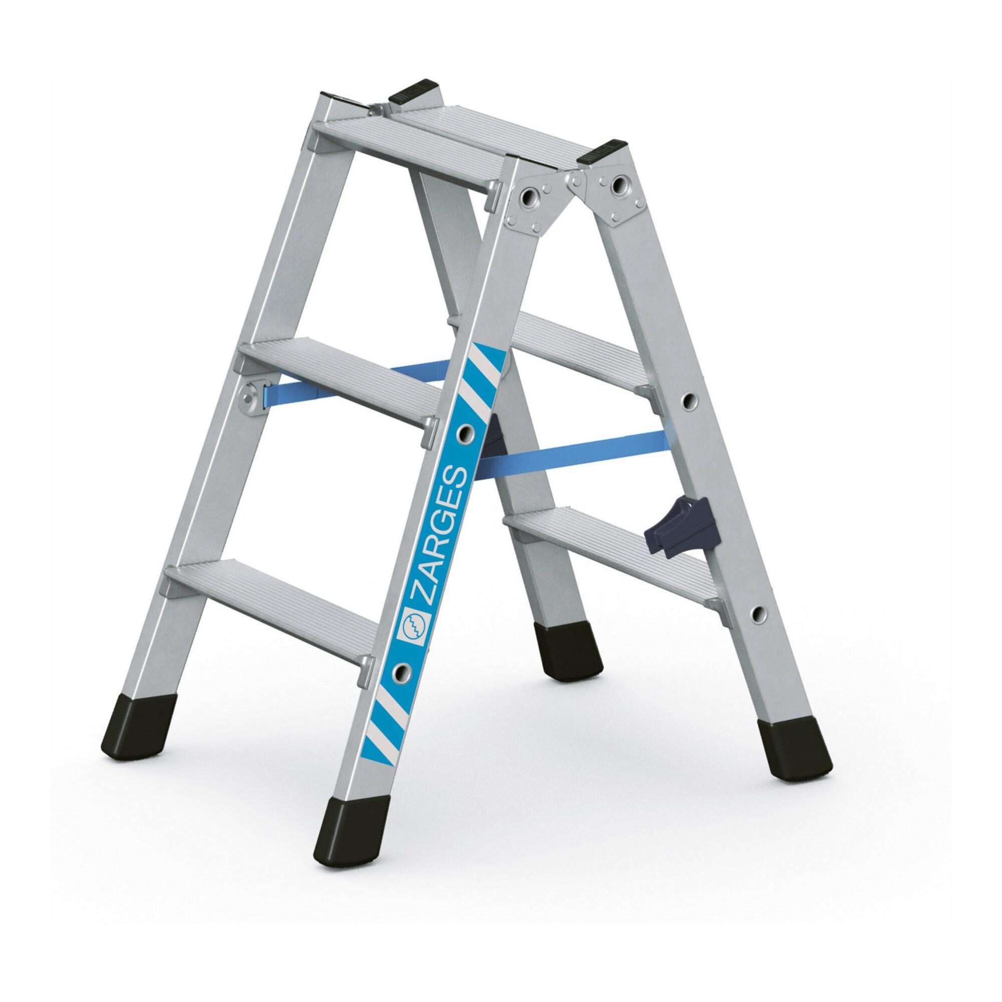 ZARGES Nova B - Stufen-Stehleiter 2 x 3 Stufen (42463)