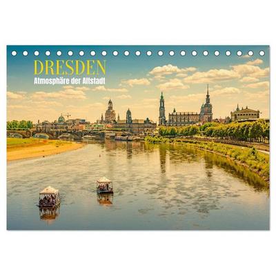 Dresden, Atmosphäre der Altstadt (Tischkalender 2026 DIN A5 quer), CALVENDO Monatskalender