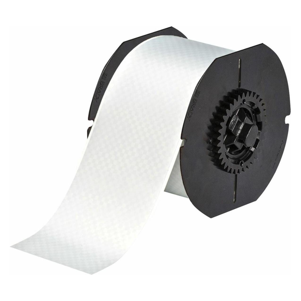 Brady B30C-3000-438, metallisierter Polyester, Silber, matt, 76.20 mm x 30.48 m, fälschungssicher (76.20 mm) (B30C-3000-438)