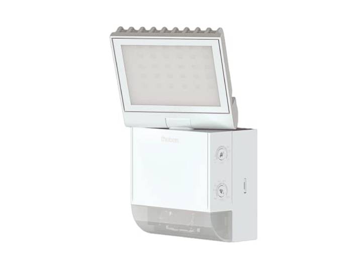 Theben theLeda S8-100 WH LED-Strahler mit Bewegungsmelder, Wandmontage, 8,5W, weiß (1020800)