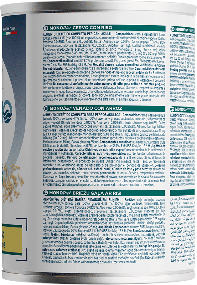 Forza10 Diet Cervo e Riso 400G