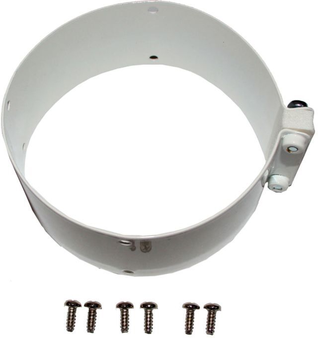 Wolf Schelle DN96 für Luftrohr 2600415 Breite 44mm, weiß