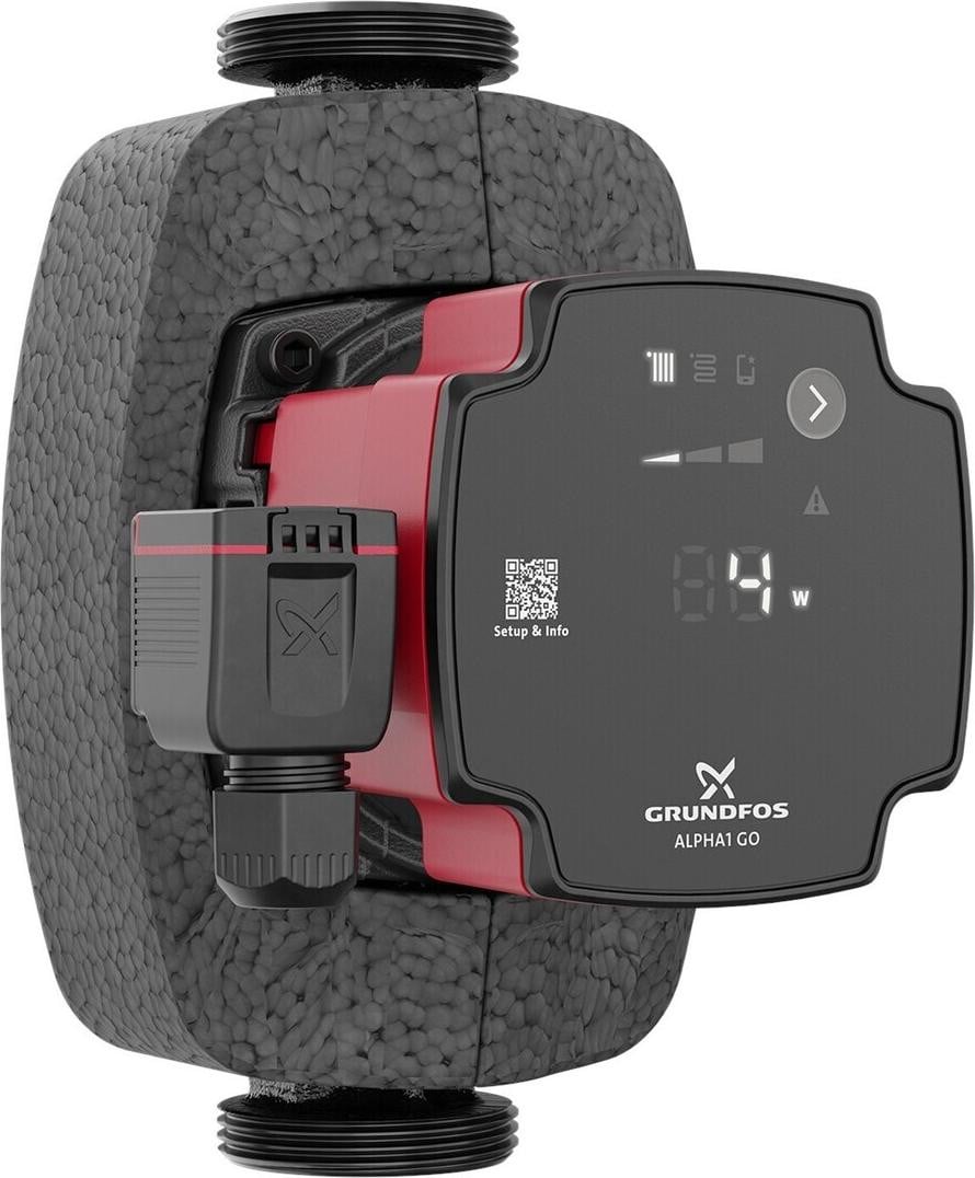 Grundfos ALPHA1 GO 25-60 Hochefficiënte Omwälzpomp 180 220-240V 9H DC0