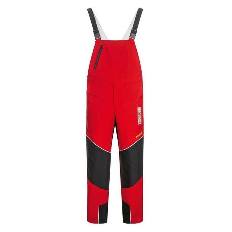 Elysee *Speierling* Schnittschutzlatzhose Rot/Schwarz/Gelb (50) (22773-50)