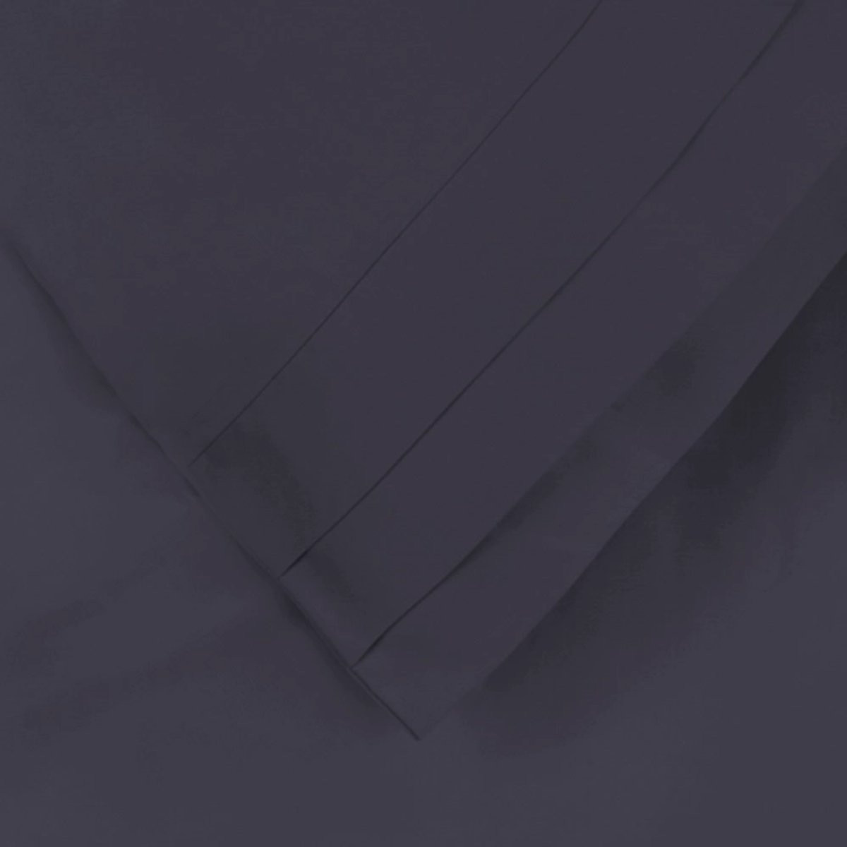 House in Style New York Kussenbezogen in Kohl Mako-Satin, 80 x 80 cm