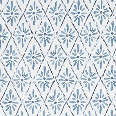 Carbella Blue Fabric by the Yard - Ballard Designs