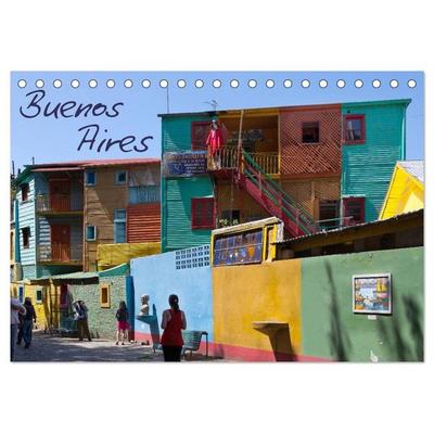 Buenos Aires (Tischkalender 2026 DIN A5 quer), CALVENDO Monatskalender